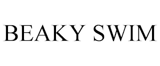 BEAKY SWIM