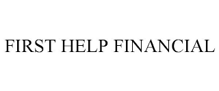 FIRST HELP FINANCIAL