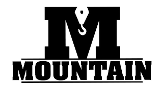 THE LETTER 'M'; THE WORD 'MOUNTAIN'