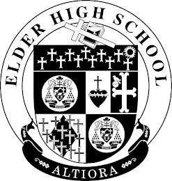 ELDER HIGH SCHOOL ALTIORA VINCIT FIDES MUNDUM