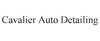 CAVALIER AUTO DETAILING