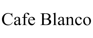 CAFE BLANCO