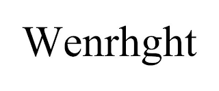 WENRHGHT