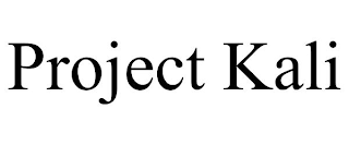 PROJECT KALI