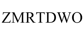 ZMRTDWO