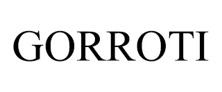 GORROTI