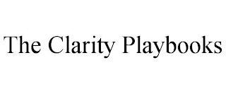 THE CLARITY PLAYBOOKS
