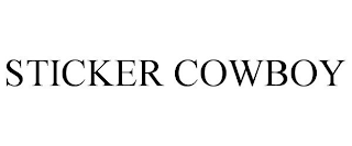 STICKER COWBOY