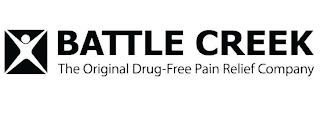 BATTLE CREEK THE ORIGINAL DRUG-FREE PAIN RELIEF COMPANY