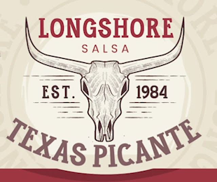 LONGSHORE SALSA EST. 1984 TEXAS PICANTE