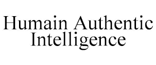 HUMAIN AUTHENTIC INTELLIGENCE