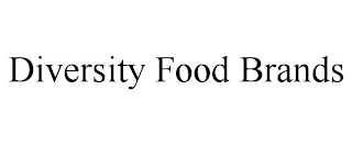 DIVERSITY FOOD BRANDS