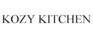 KOZY KITCHEN