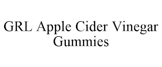 GRL APPLE CIDER VINEGAR GUMMIES