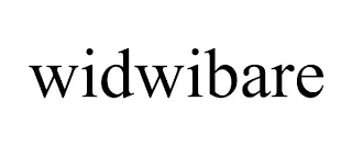 WIDWIBARE