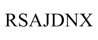 RSAJDNX