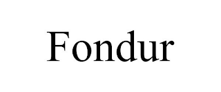 FONDUR