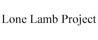 LONE LAMB PROJECT