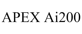 APEX AI200