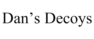 DAN'S DECOYS
