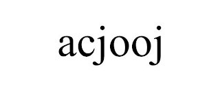 ACJOOJ