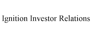 IGNITION INVESTOR RELATIONS