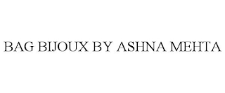 BAG BIJOUX BY ASHNA MEHTA