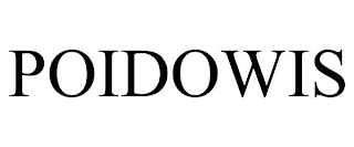 POIDOWIS