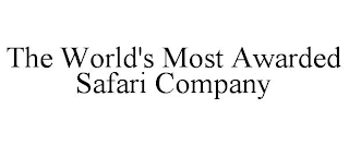 THE WORLD'S MOST AWARDED SAFARI COMPANY