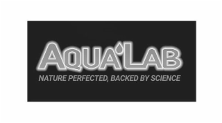 AQUA LAB NATURE PERFECTED, BACKED BY SCIENCE