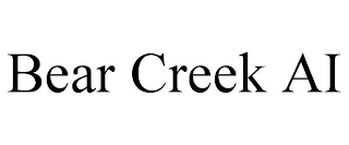 BEAR CREEK AI