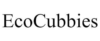 ECOCUBBIES