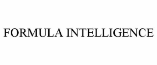 FORMULA INTELLIGENCE
