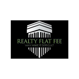 REALTY FLAT FEE WHY MAKE IT DIFFICULT