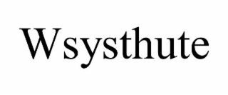 WSYSTHUTE