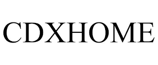 CDXHOME