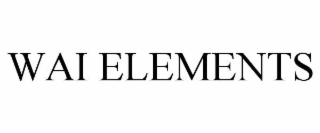 WAI ELEMENTS