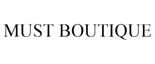 MUST BOUTIQUE