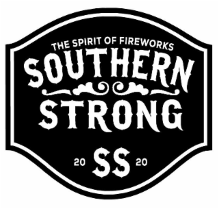 THE SPIRIT OF FIREWORKS SOUTHERN STRONG 20 SS 20