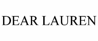 DEAR LAUREN