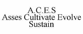 A.C.E.S ASSESS CULTIVATE EVOLVE SUSTAIN