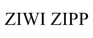 ZIWI ZIPP