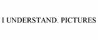 I UNDERSTAND PICTURES