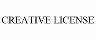 CREATIVE LICENSE