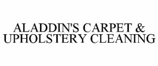 ALADDIN'S CARPET & UPHOLSTERY CLEANING