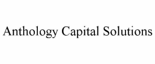 ANTHOLOGY CAPITAL SOLUTIONS