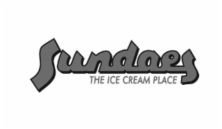 SUNDAES THE ICE CREAM PLACE
