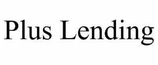 PLUS LENDING