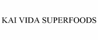 KAI VIDA SUPERFOODS