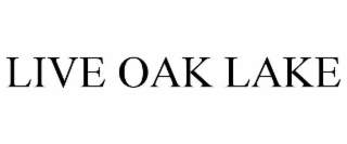 LIVE OAK LAKE
